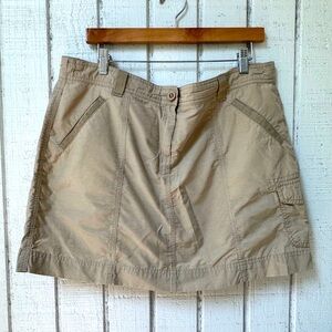 Lands' End Tan Skort 16P Petite
